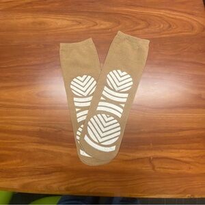 Tan Non-Slip women’s Socks